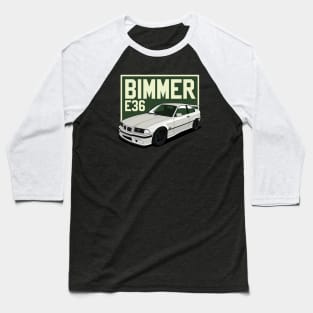 Bimmer E36 Drifting Cars Baseball T-Shirt